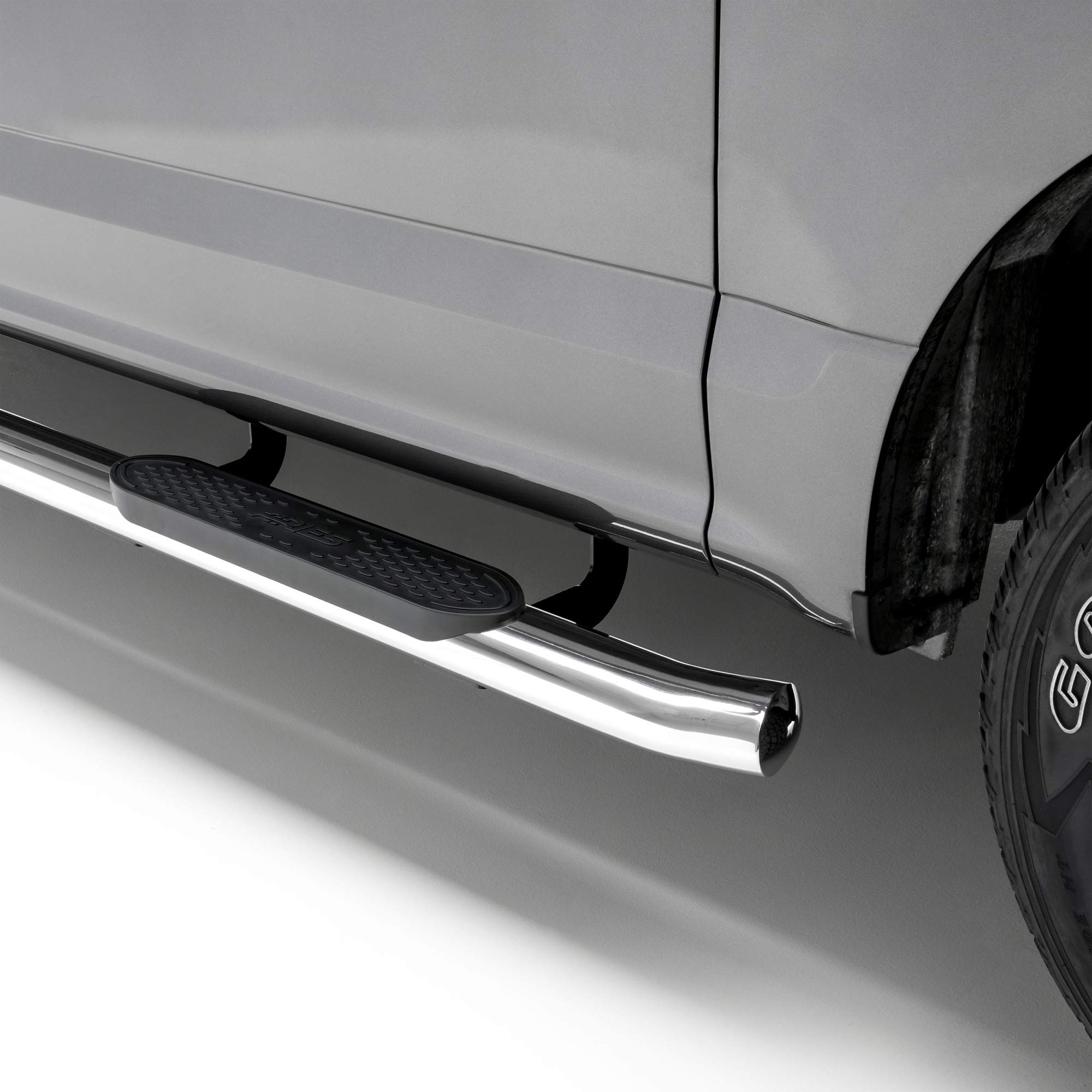 ARIES S225045 2 4 Inch Oval Polished Stainless Steel Nerf Bars, Select Ram 1500