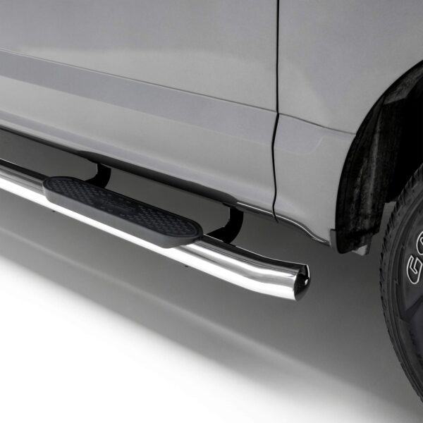 ARIES S224046 2 4 Inch Oval Polished Stainless Steel Nerf Bars, Select Chevrolet Silverado, GMC Sierra 1500, 2500, 3500 HD