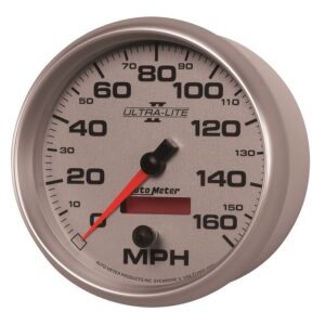 Auto Meter 4989 Ultra Lite II 5 160 mph In Dash Electric Programmable Speedometer