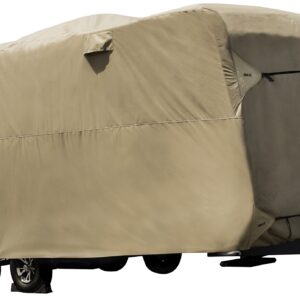 ADCO 74847 Storage Lot Cover for Travel Trailer RV, Fits 34'1" 37', Tan