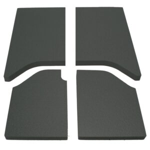Design Engineering Jeep Wrangler Sound Deadening Headliner 2011 2018 Jk 2 Door   4 Piece Black