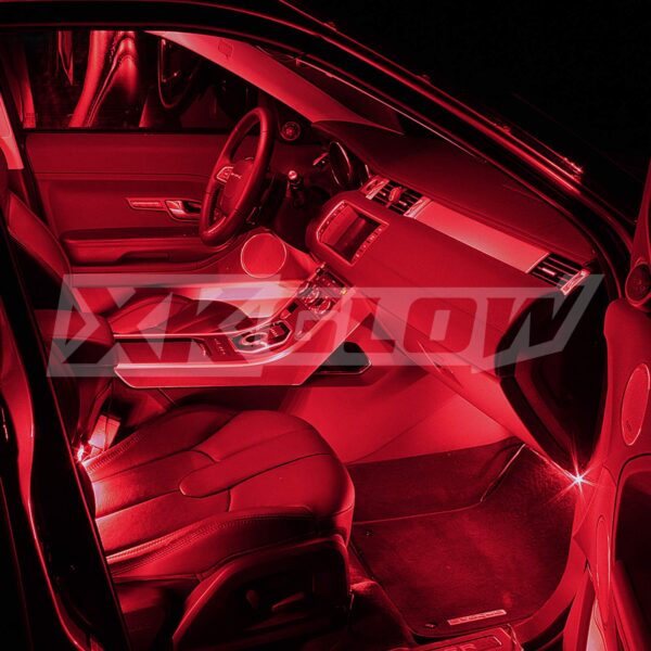XKGLOW Single Color LED Interior Neon Accent Light Kit   Red