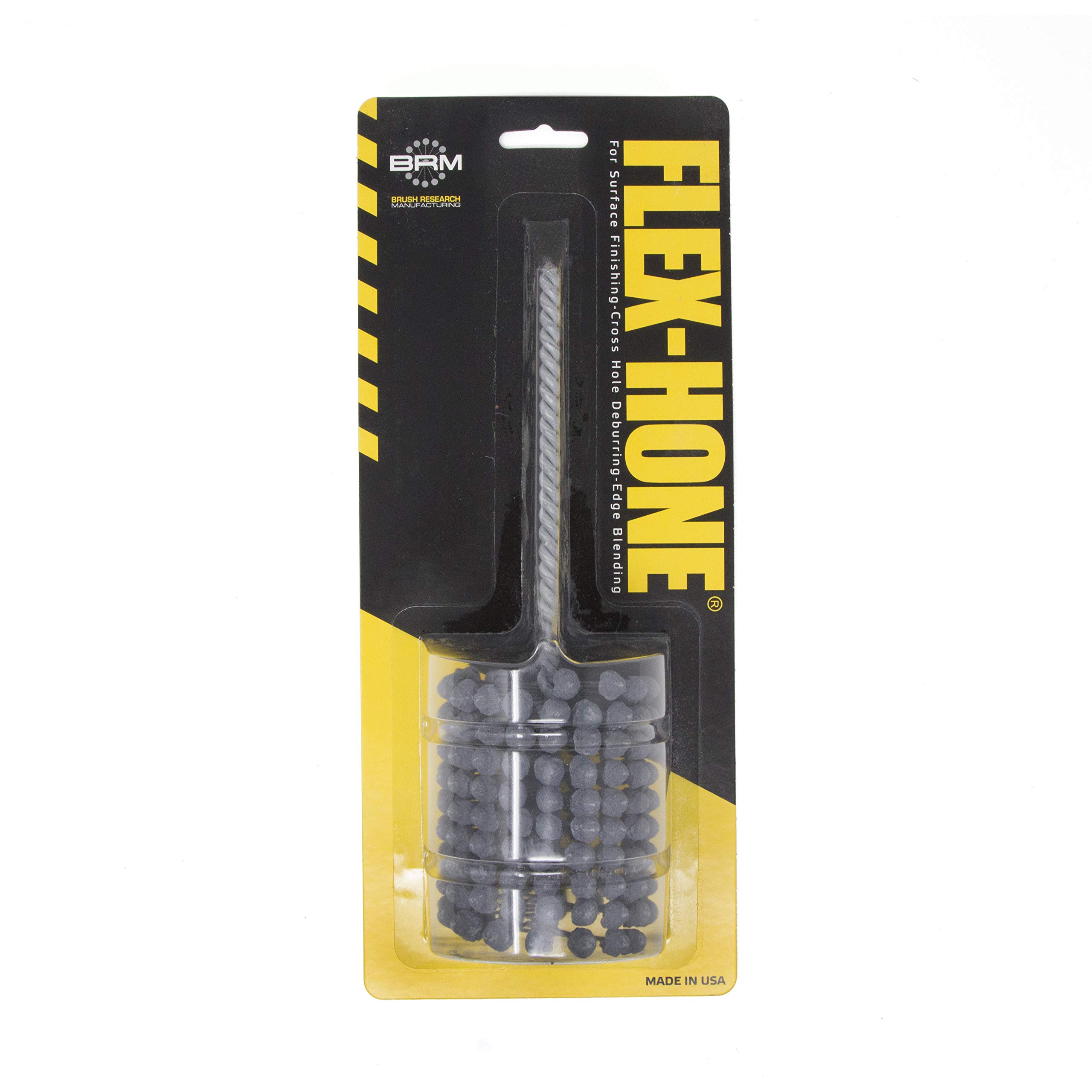 Brush Research BC23832 FLEX HONEu00ae, 2 3/8 (60.3mm) Diameter, 320 Grit, Silicon Carbide Abrasive (Pack of 1)