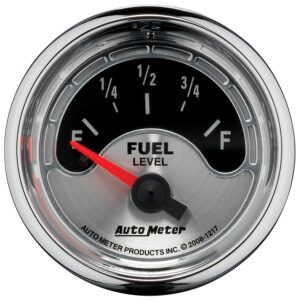 Auto Meter 1217 American Muscle 2 1/16 Short Sweep Electric Fuel Level Gauge