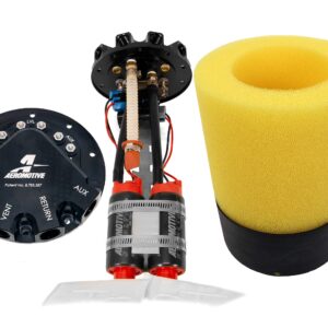 Aeromotive 18357 Phantom Series Drop In Direct Replacement Fuel Pump, Dual 340LPH, fits 2005 2018 Chevy Truck