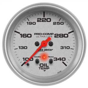 Auto Meter 4440 Ultra Lite Electric Oil Temperature Gauge