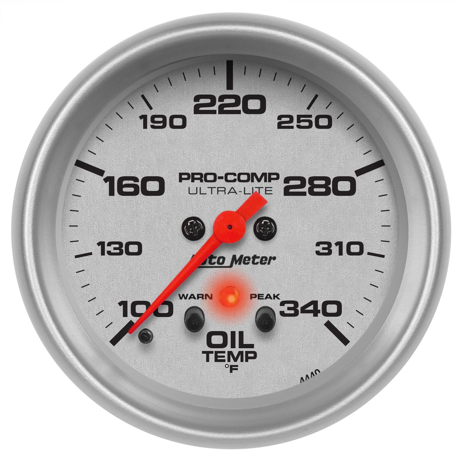 Auto Meter 4440 Ultra Lite Electric Oil Temperature Gauge