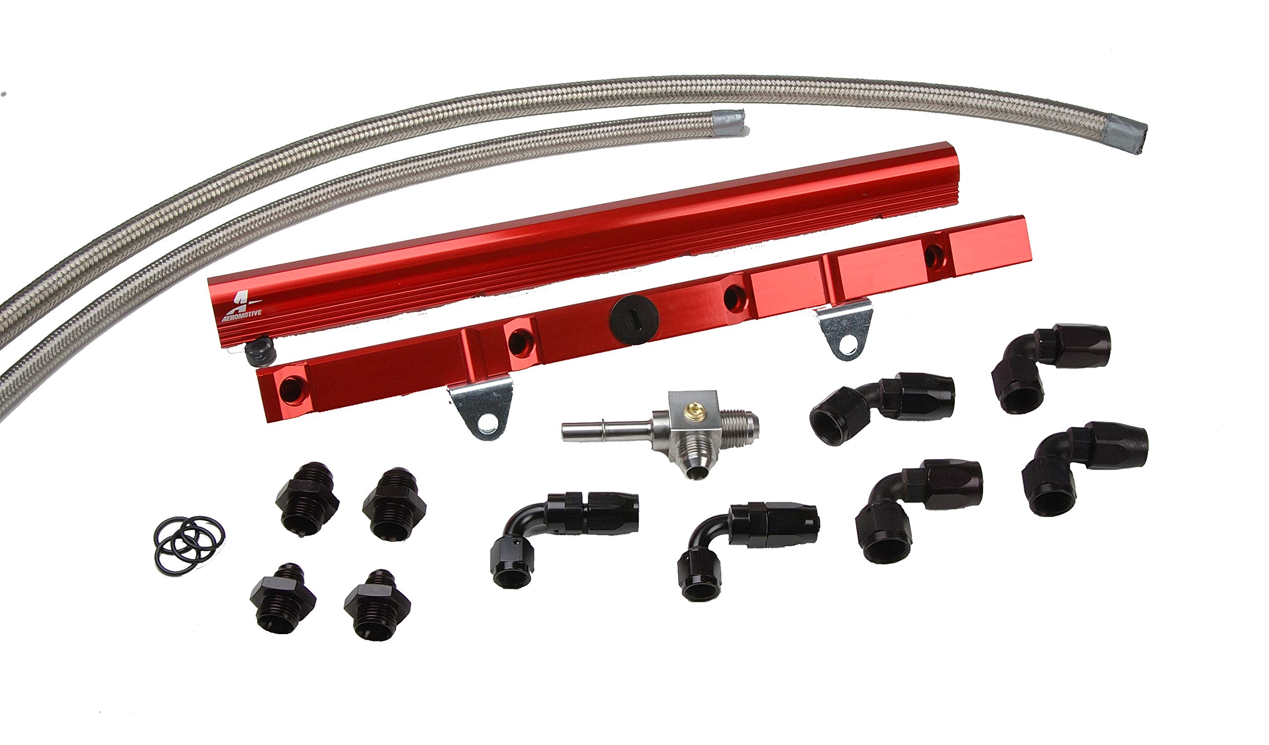 Aeromotive 14139 Billet Fuel Rail System for 1998 2002 LS1 F Body, Returnless System