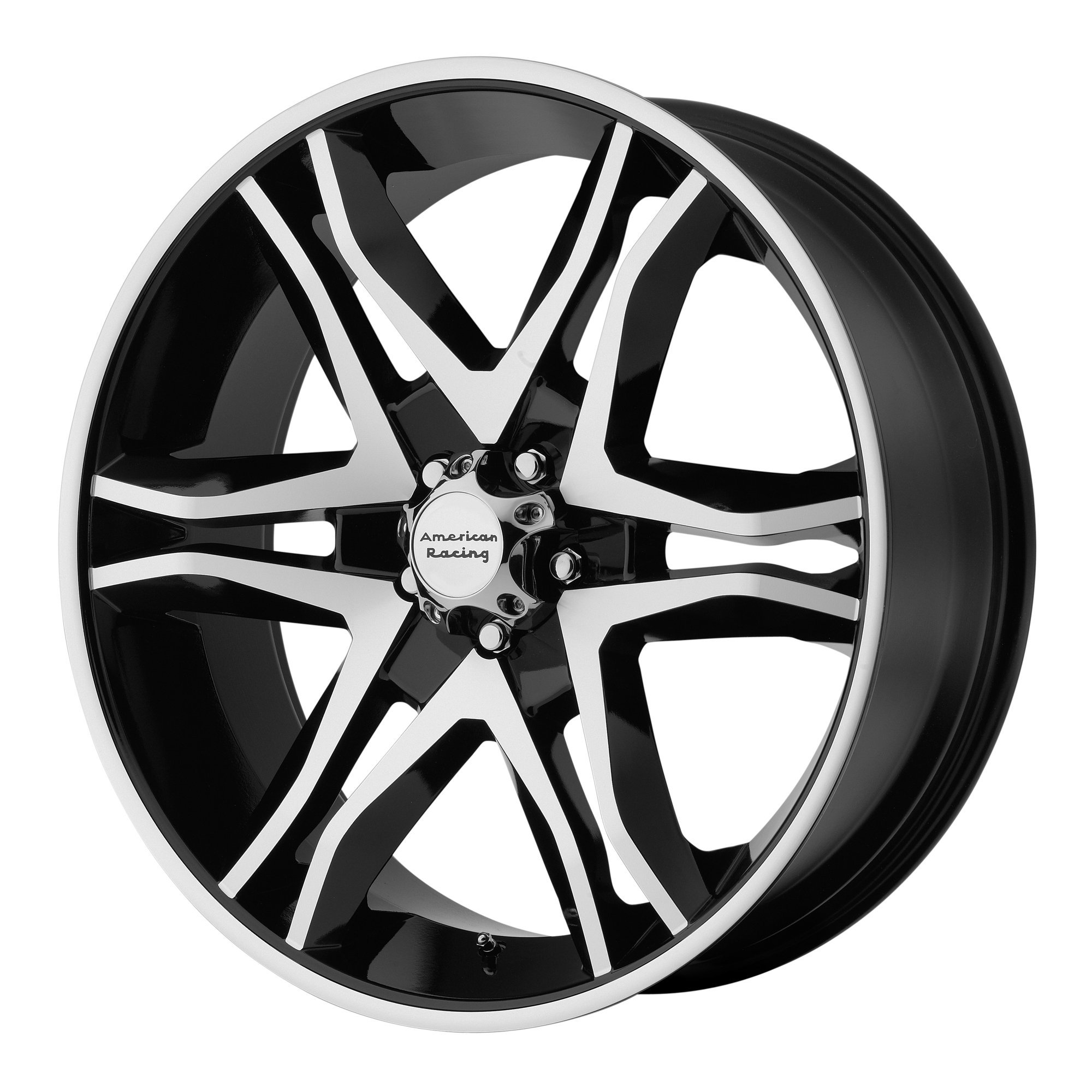 American Racing AR893 17X8 6X5.5 G BLK MACH 25MM AR89378068325