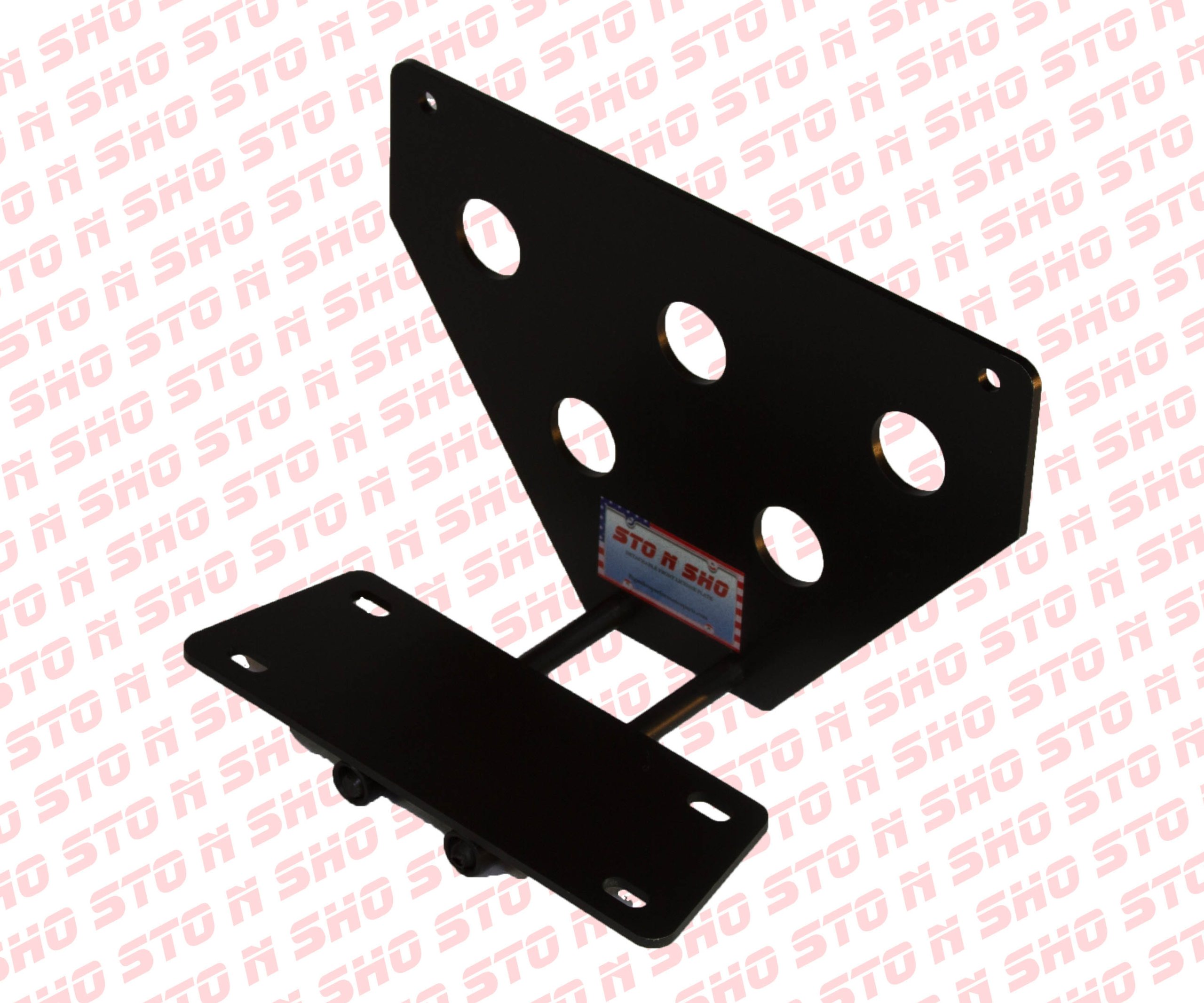 STO N SHO Front License Plate Bracket Compatible with 2014 2017 Ford Fiesta ST (SNS31)