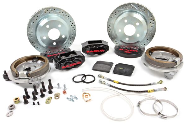 BAER BRAKES 4262238B BKCZ Brake System (12 Rear SS4 with Park Brake Black Ford 9 5 on 4.5 Small Bearing), 1 Pack