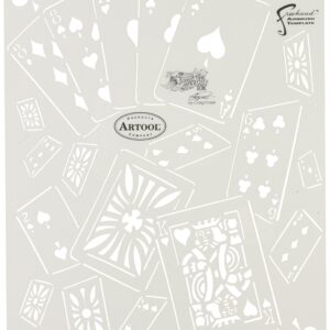 Artool Freehand Airbrush Templates, Kustom Kulture   Aces N. Eights