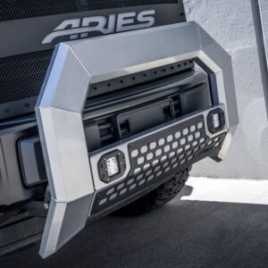 ARIES 2155100 AdvantEDGE Chrome Aluminum Truck Bull Bar with Lights, Select Dodge, Ram 1500