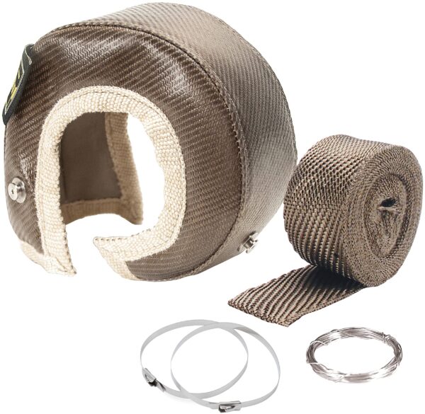 Design Engineering 10240 T4 GEN 3 Titanium Turbo Shield/Blanket Kit