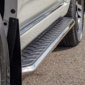 ARIES 2051041 AeroTread 5 x 73 Inch Polished Stainless SUV Running Boards, Select Chevrolet Blazer