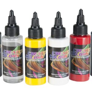 Createx Colors Createx Illustration Primary Set, 2 oz.
